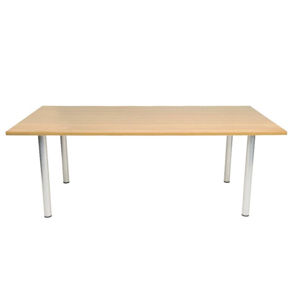 1600MM Meeting TABLE IN LIGHT OAK Office Resale