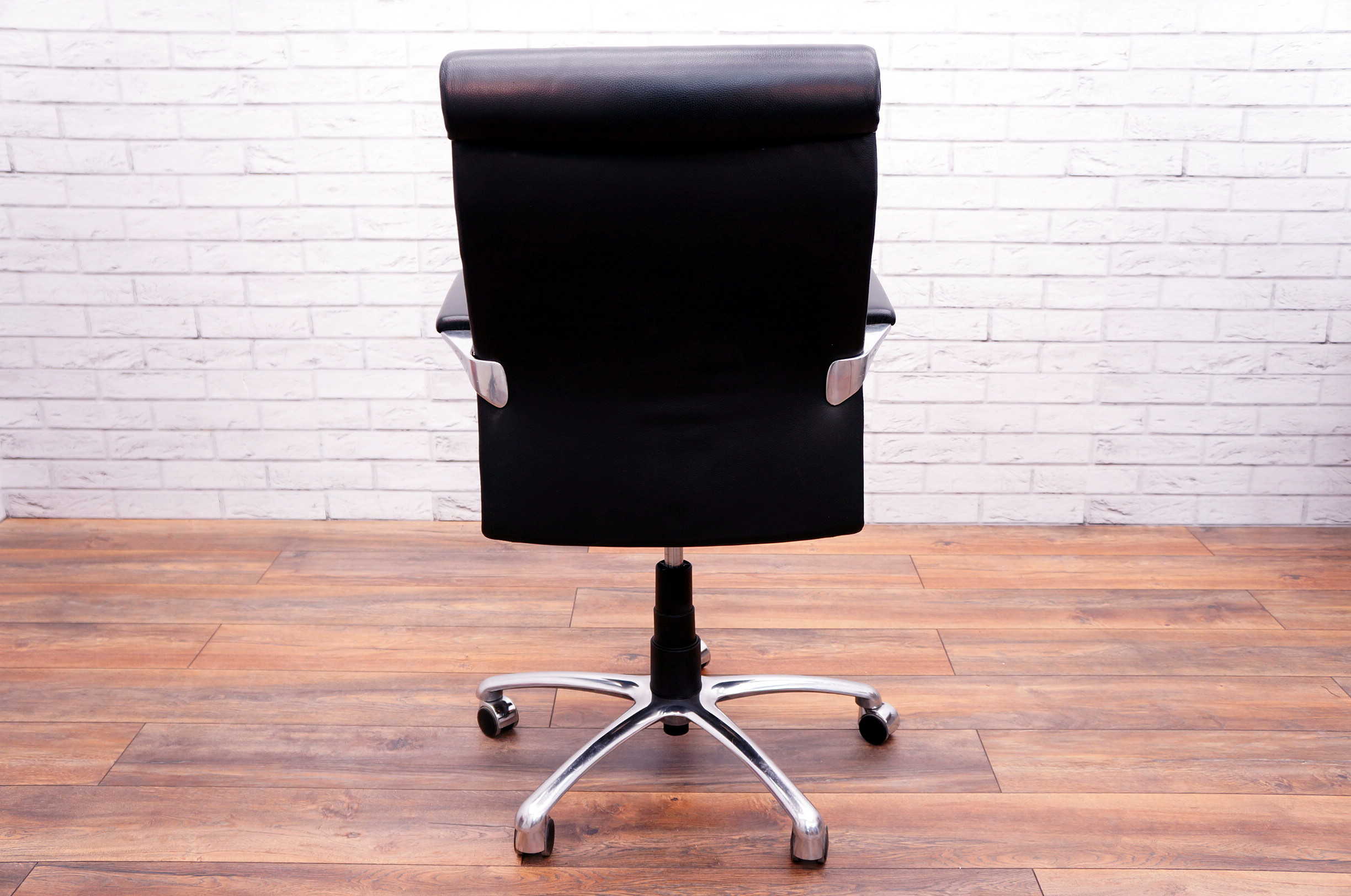 Executive Black Leather Chair Office Resale