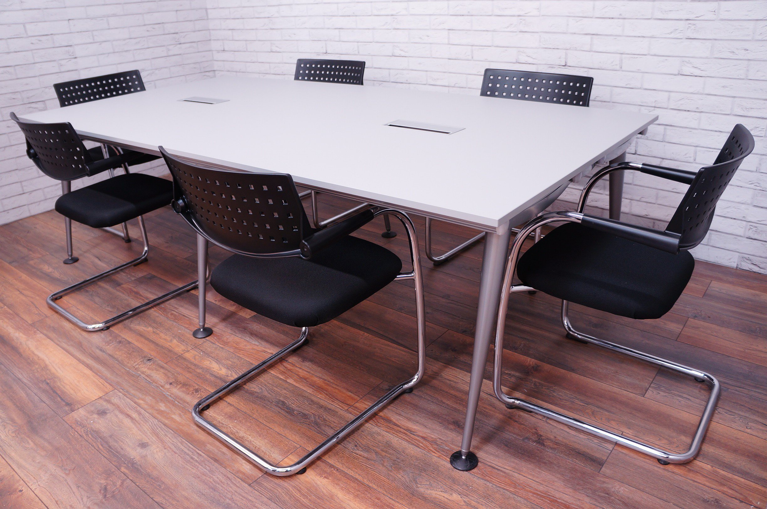 Herman Miller Abakenvironments 6 8 Seater Meeting Table Package