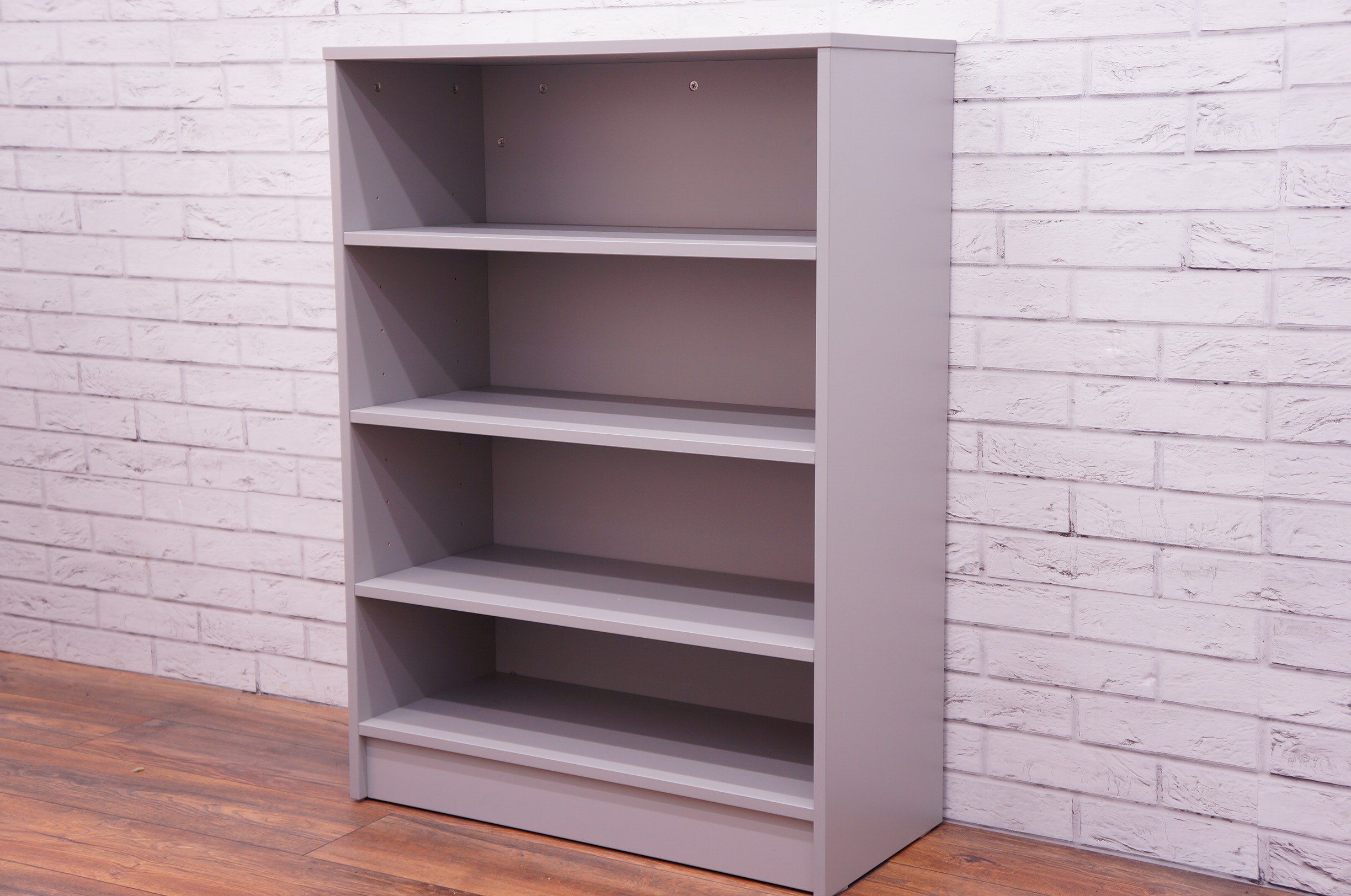 Midsize Bookcase in Silver Grey Office Resale