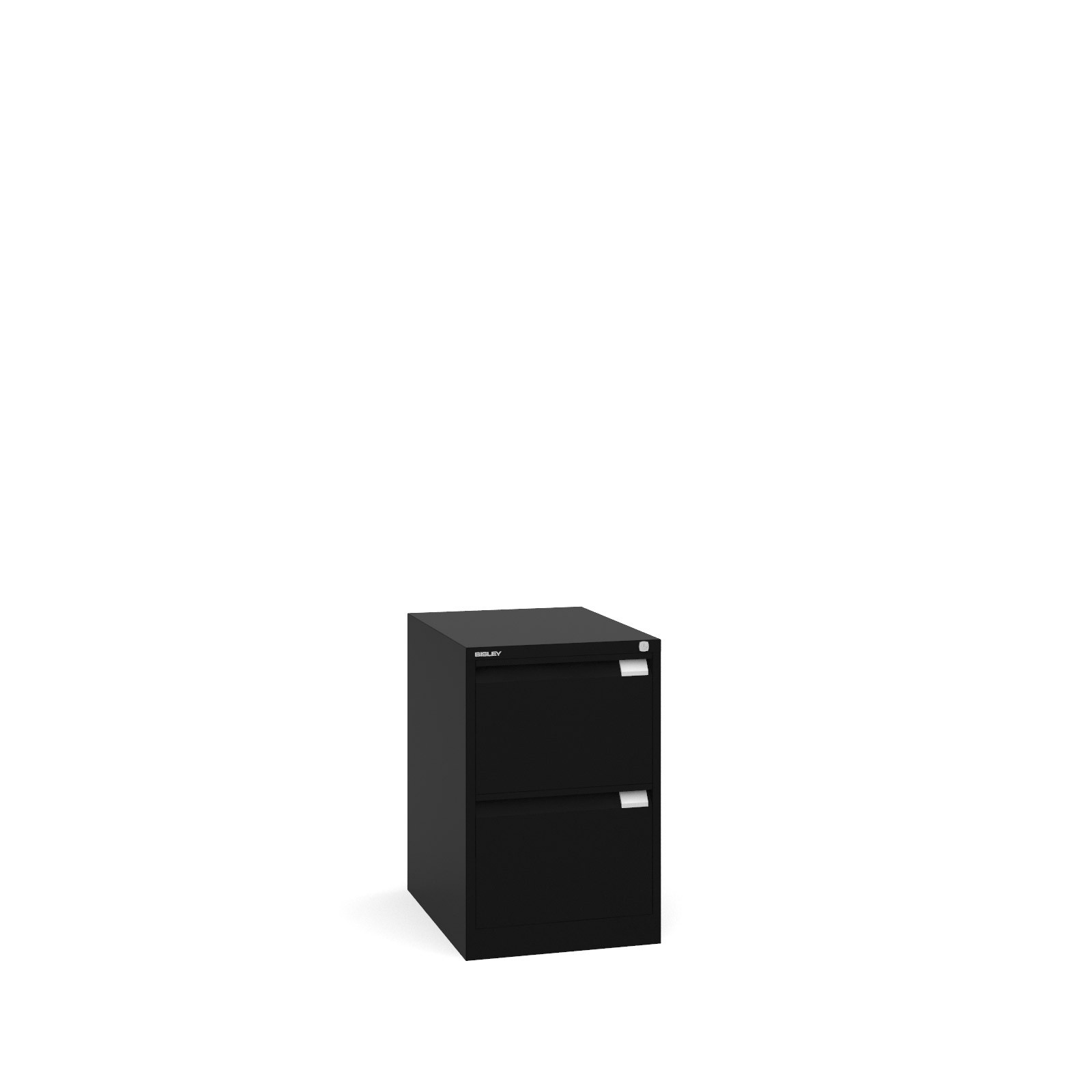 Bisley 2 Drawer Bs Filing Cabinet In Black Office Resale