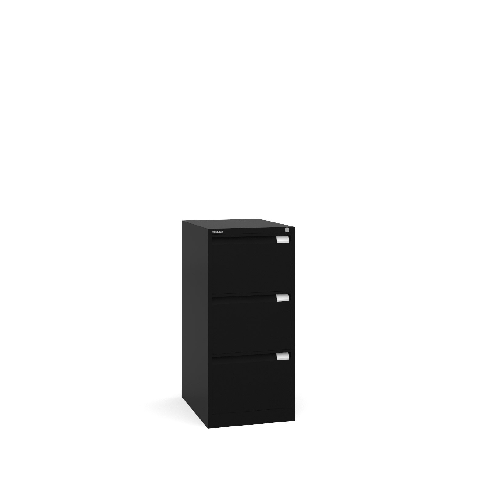 Bisley 3 Drawer Bs Filing Cabinet In Black Office Resale