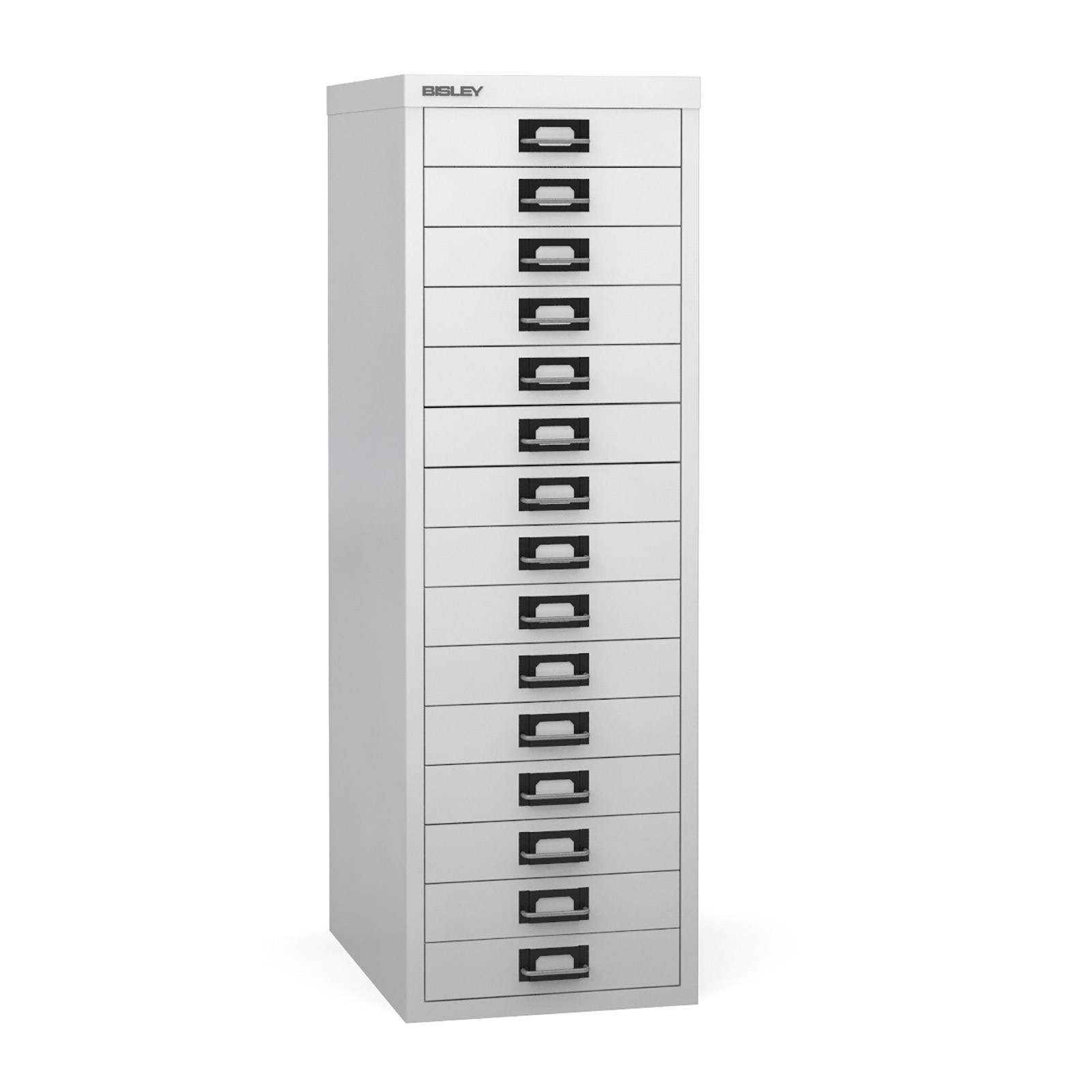 Bisley Multi Drawers With 15 Drawers In White Office Resale