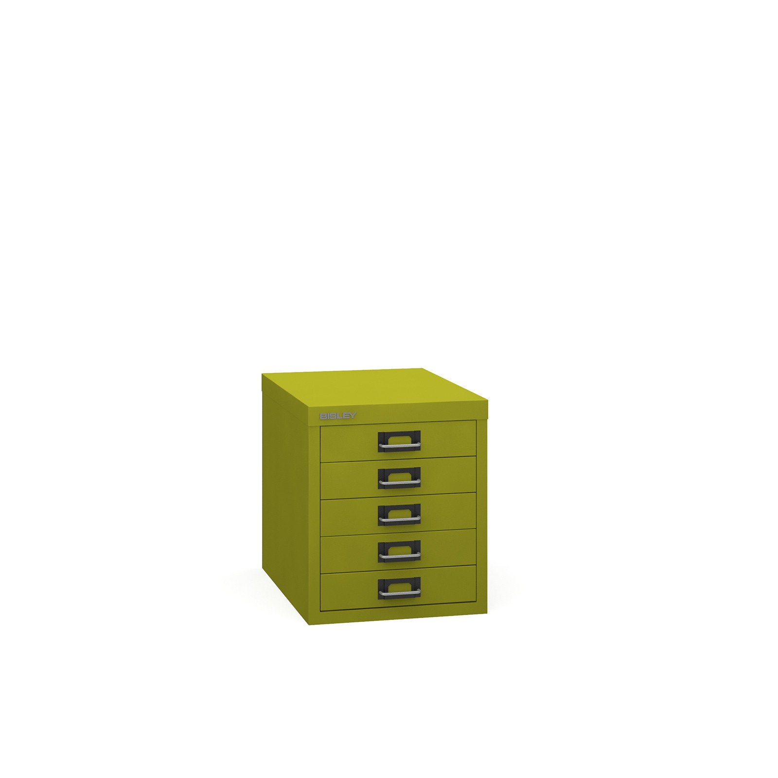 Bisley Multi Drawers With 5 Drawers In Green Office Resale