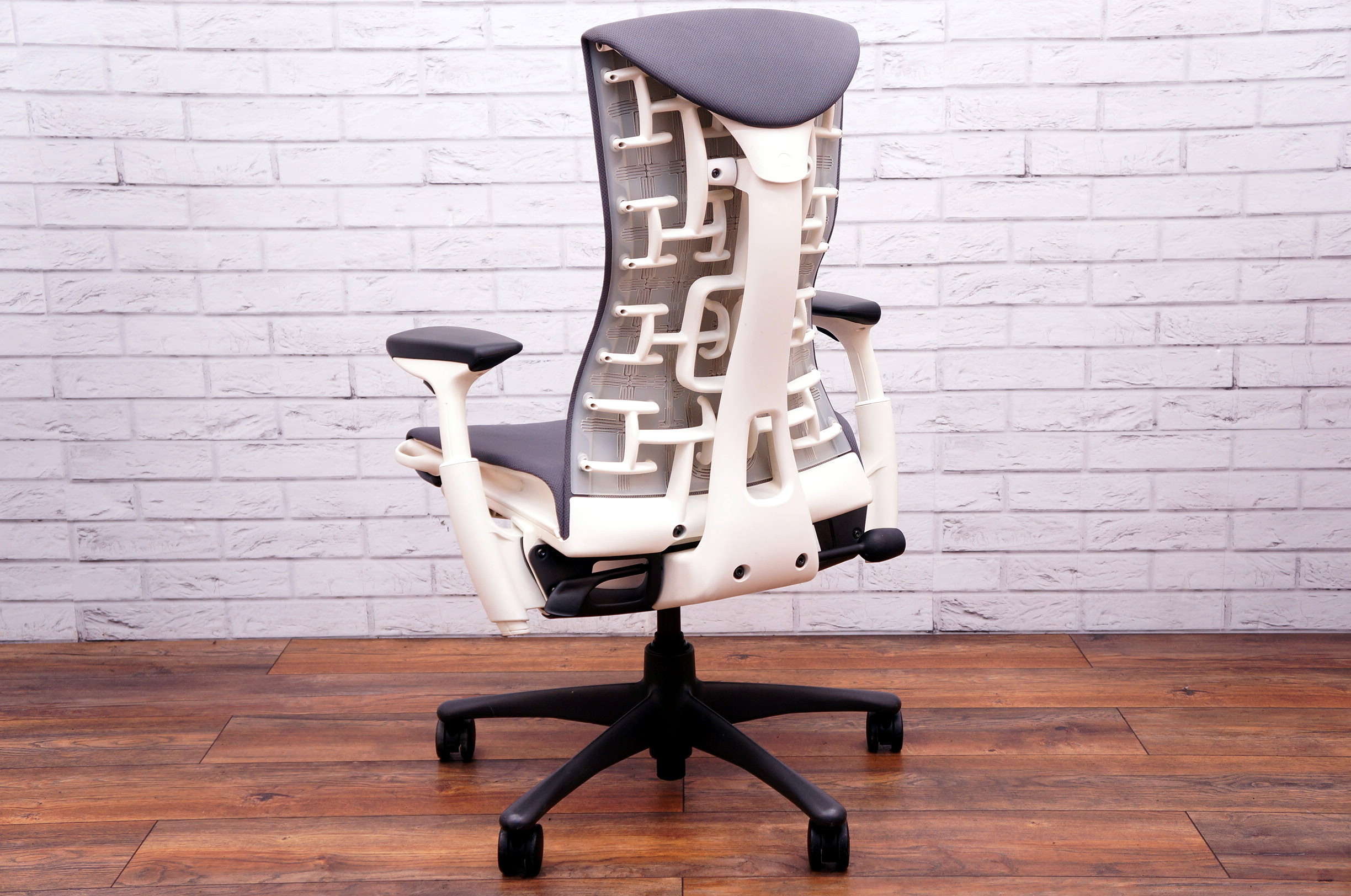 Herman Miller Embody Chair In Grey White Office Resale