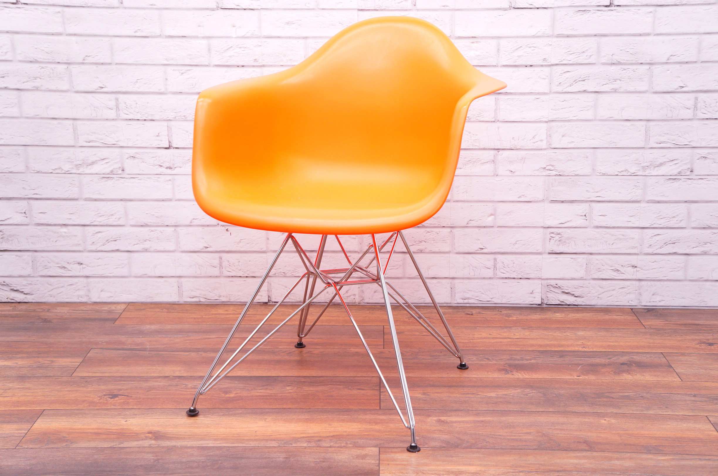 Vitra DAR Style Chair In Orange Office Resale