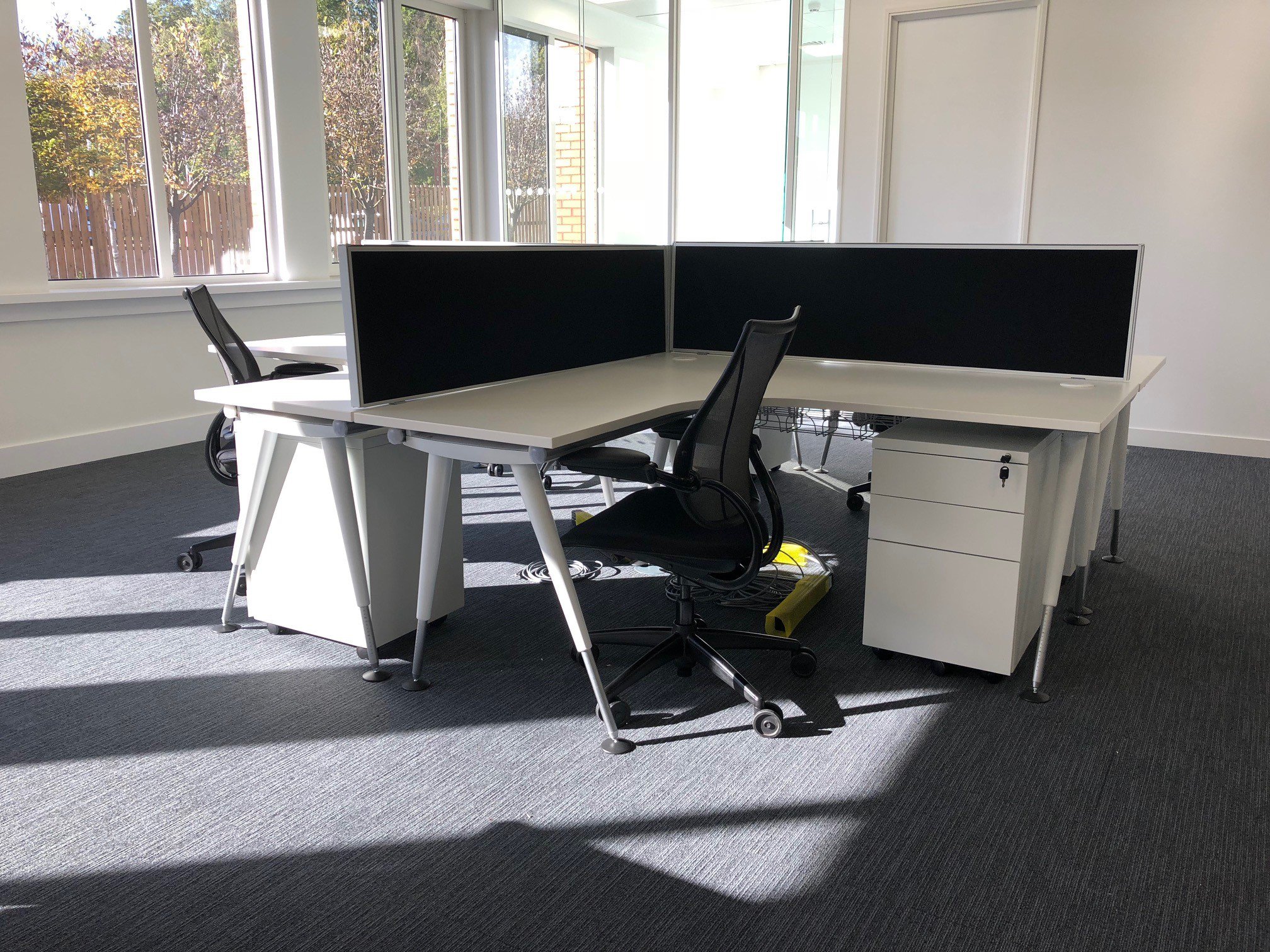Herman Miller Corner Desk Package 4x Units Office Resale