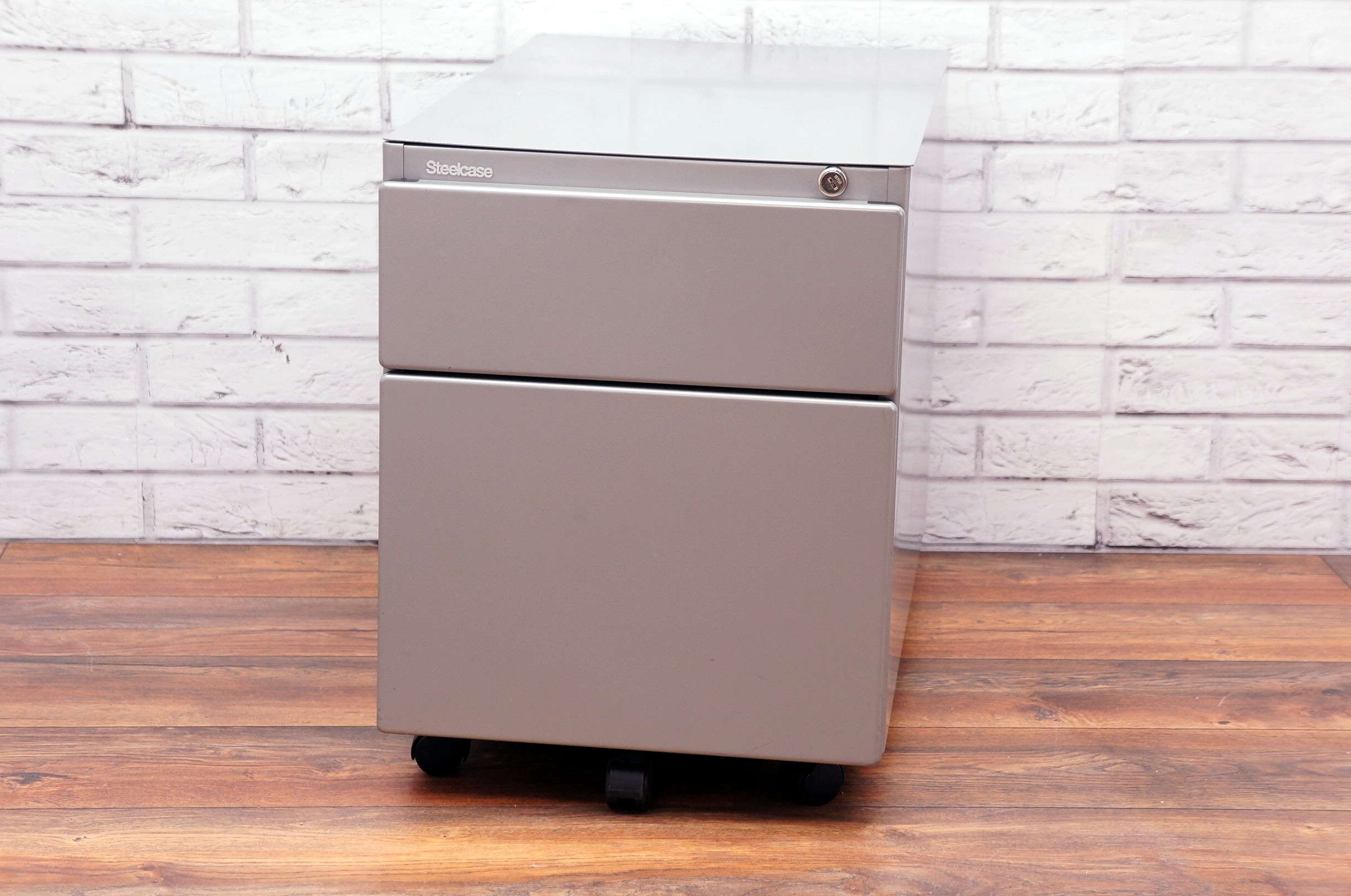 Steelcase Standard 2 Drawer Pedestal Office Resale