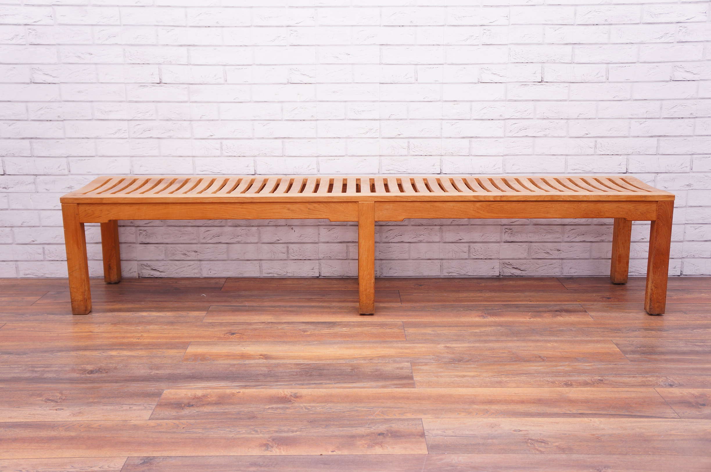 Kingdom Teak Backless Bench 2120mm Office Resale