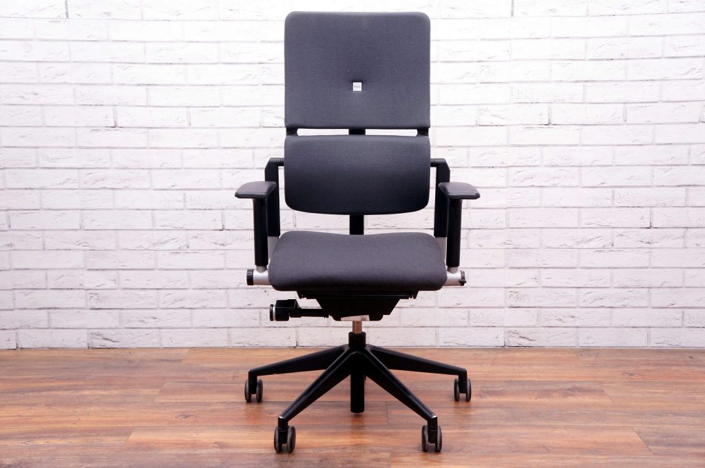 Steelcase Please V2 Task Chair, Grey & Black - Office Resale
