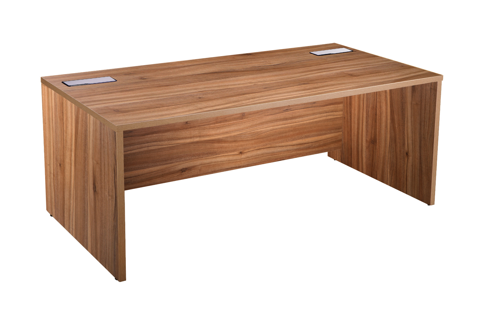 Alto Executive Rectangular Desk In American Black Walnut