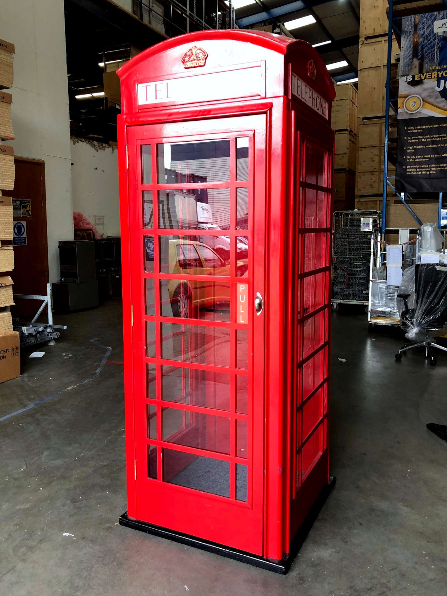 London Telephone Box Booth Office Resale