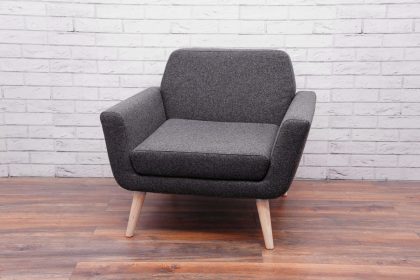 Softline Scope Armchair In Grey
