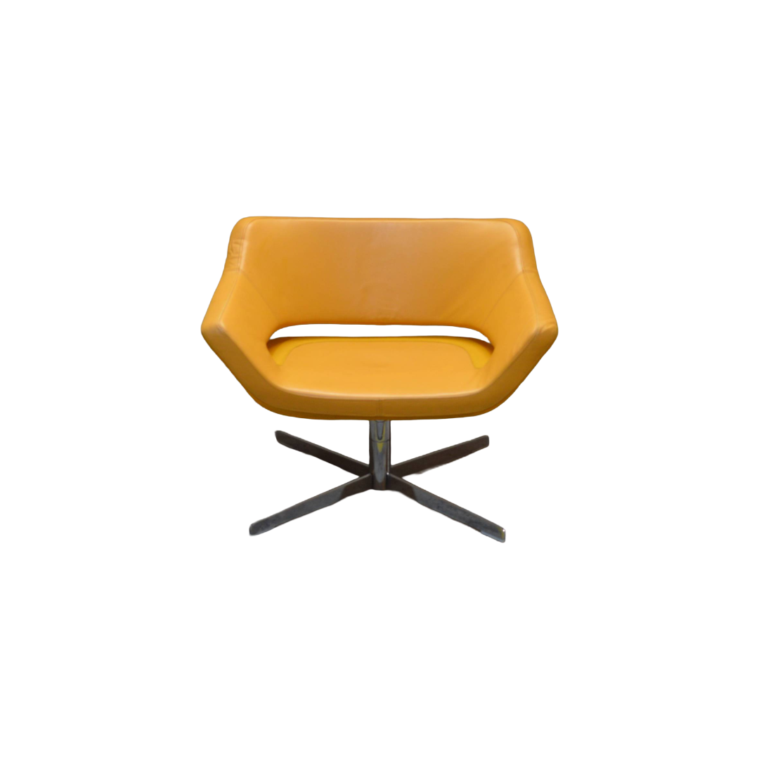 Hitch Mylius HM85 Lounge Chair Orange (1) Hitch Mylius HM85 Lounge Chair Orange