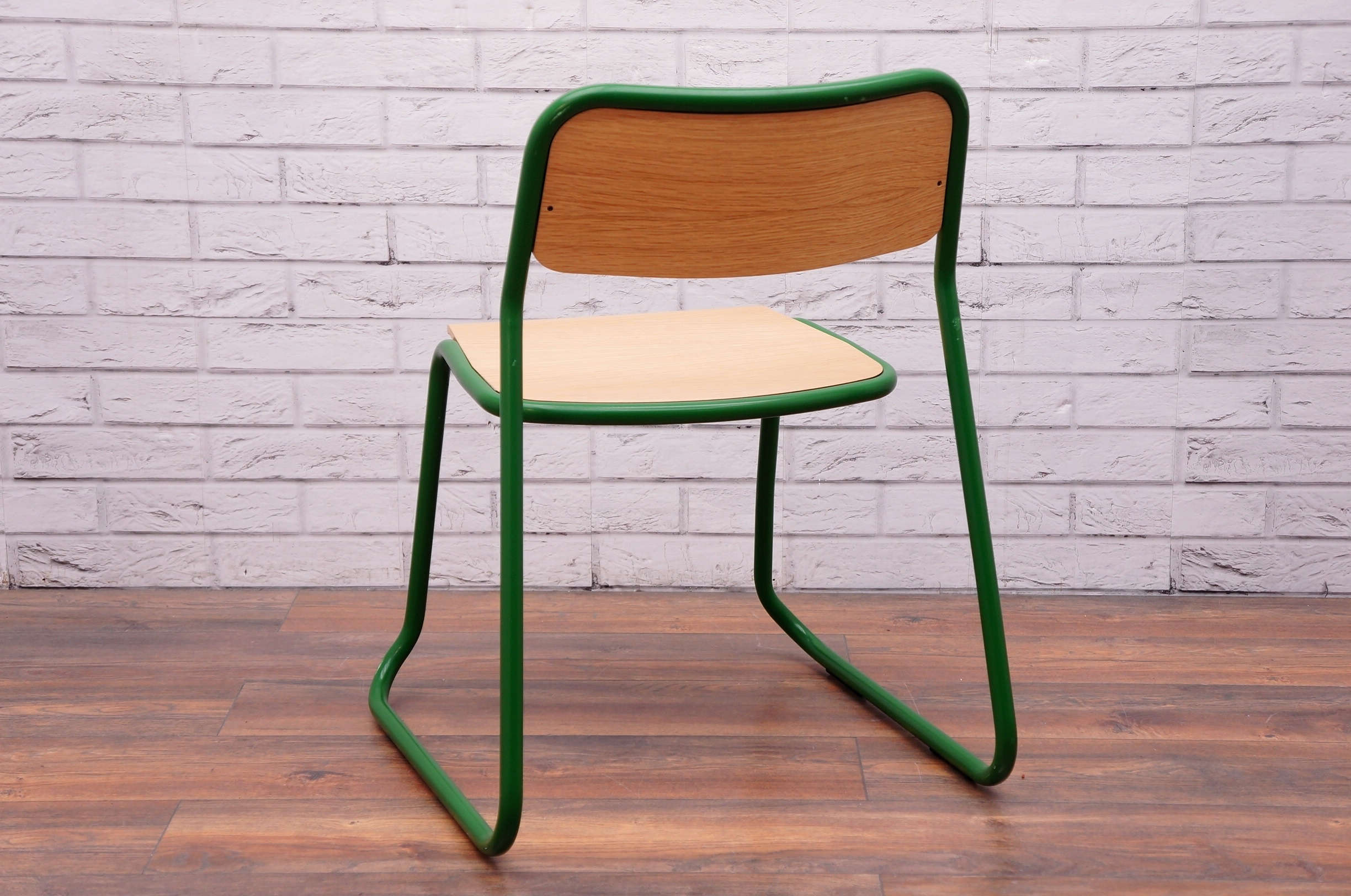 Naughtone Bounce Chair In Green - Office Resale