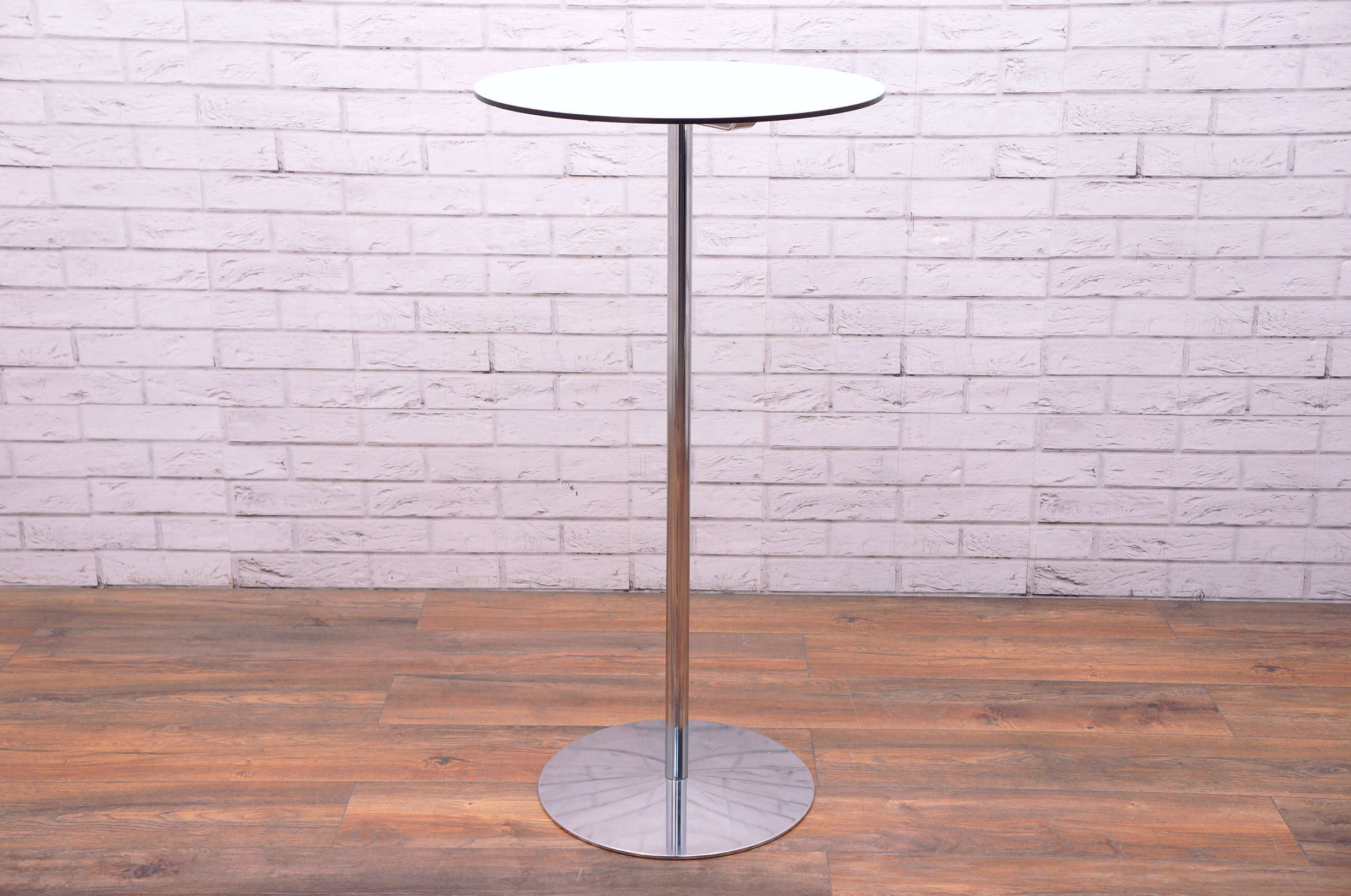 High Round Poseur Table Office Resale