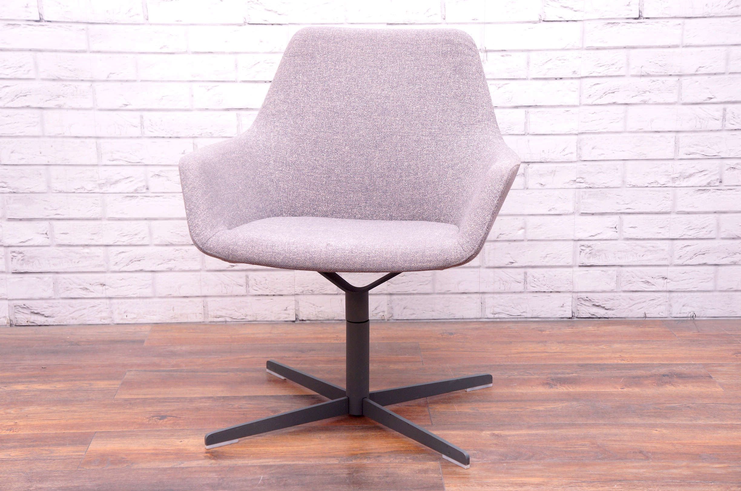 Hitch Mylius HM86A Lucas Armchair In Light Grey Office Resale