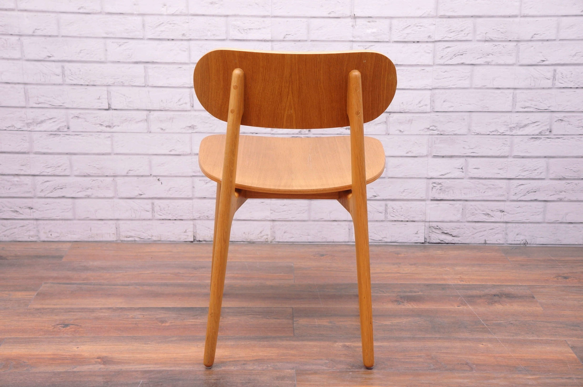 Wooden Canteen Chair In Oak Office Resale