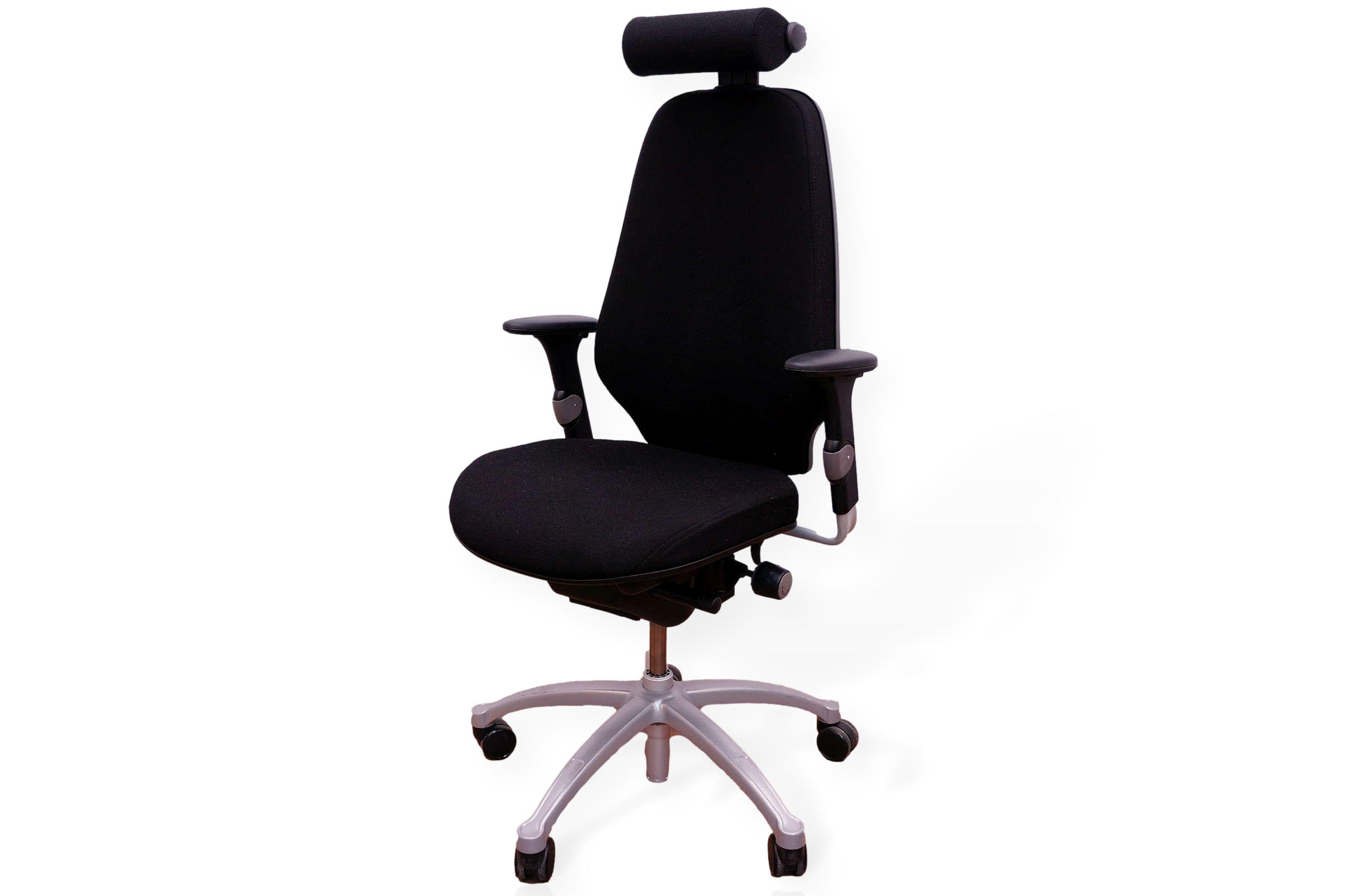 RH Logic 400 High Back Office Chair in Black Office Resale