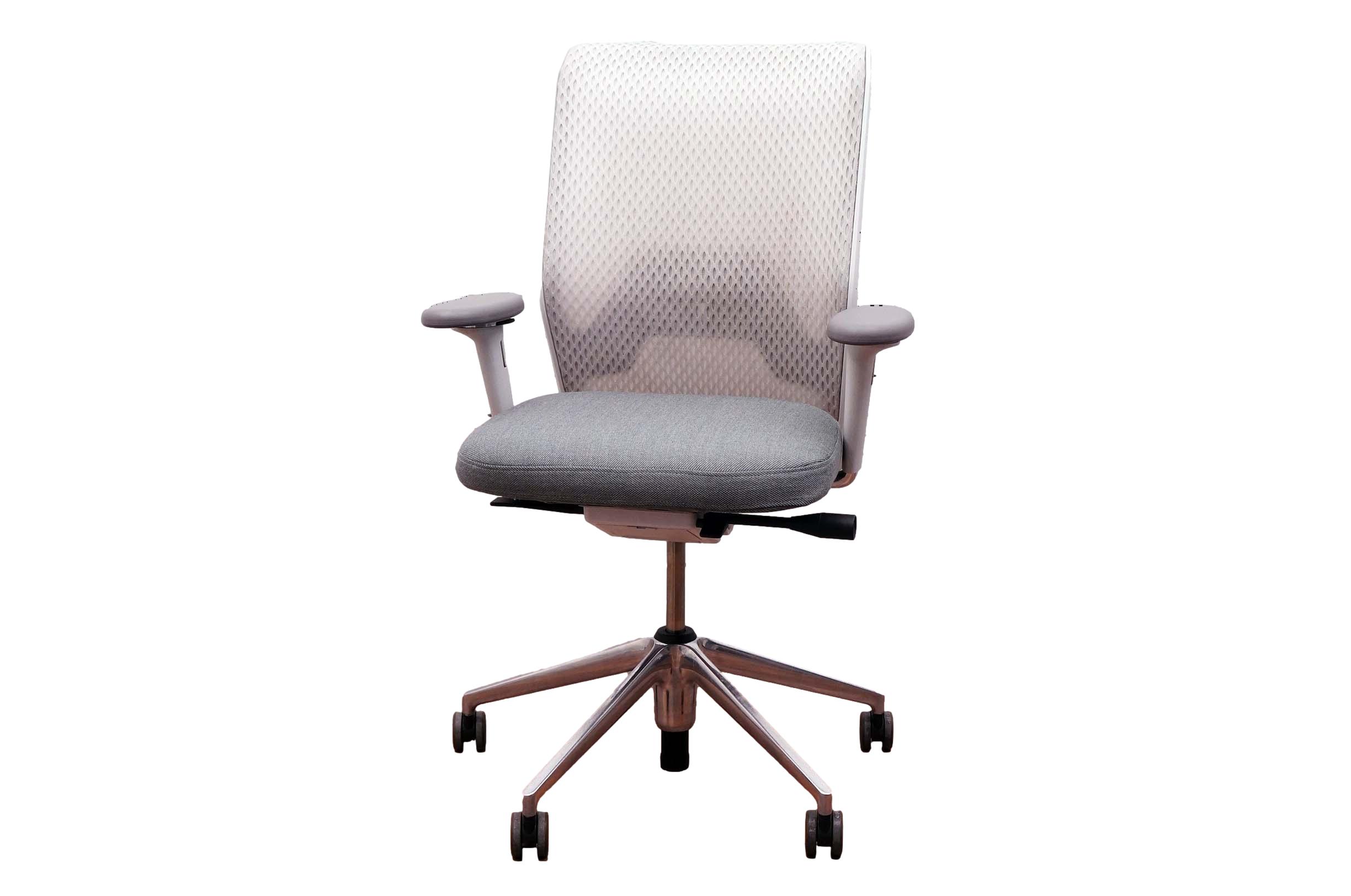 Vitra ID Mesh Task Chair in Grey/Light Grey Office Resale