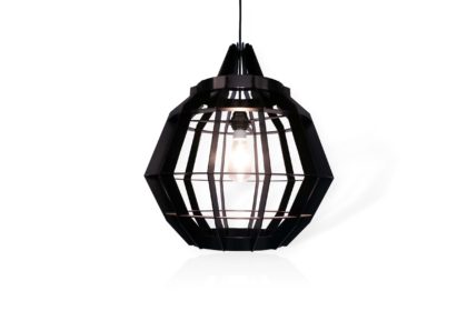 Dare Studio Cage Pendant In Black