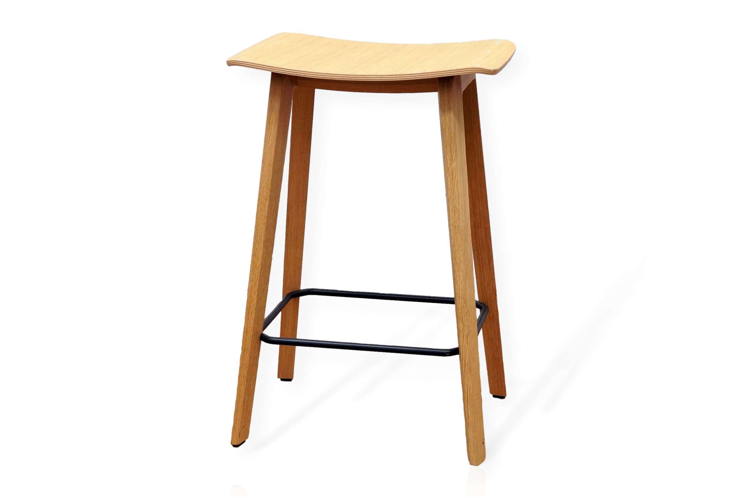 Ocee Design Four Stool In Oak Office Resale