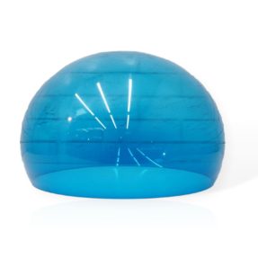 Kartell FLY Pendant Light Shade In Blu Petrolio