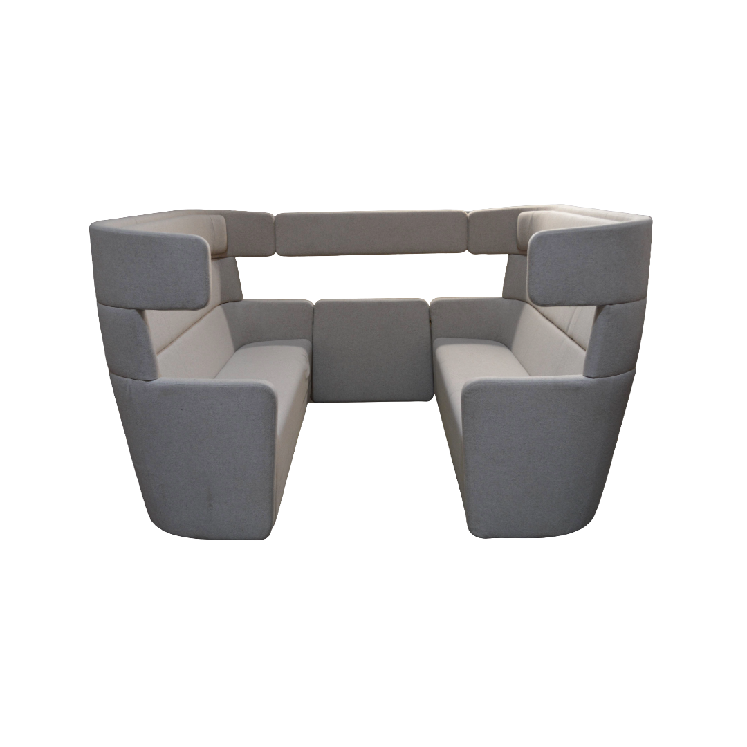 Bene Parcs Booth Beige (1) Bene Parcs Booth Beige