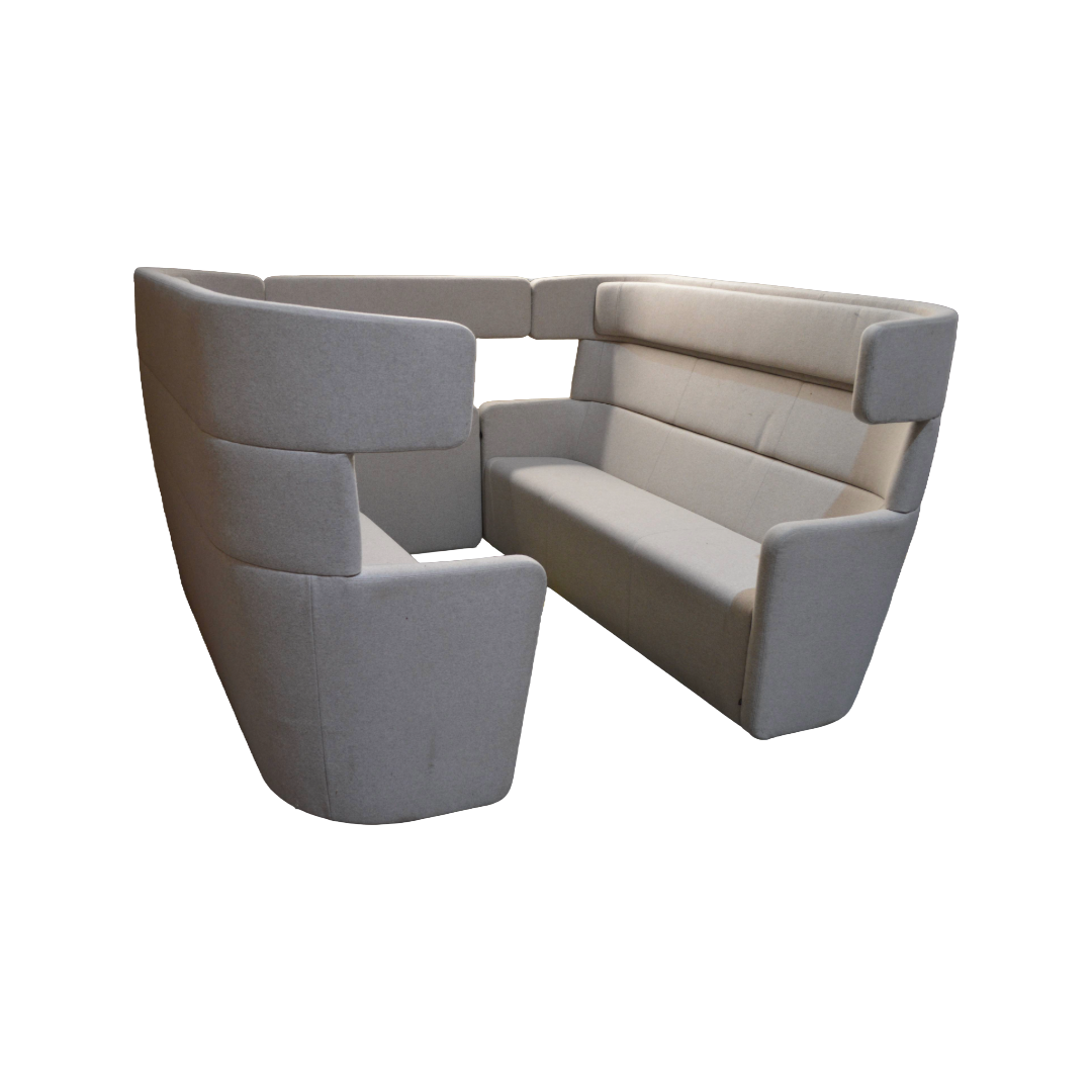 Bene Parcs Booth Beige (2) Bene Parcs Booth Beige