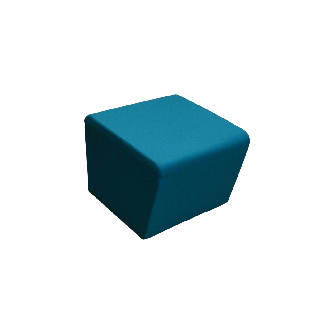 Haworth Square Stool Turquoise (2) Haworth Square Stool