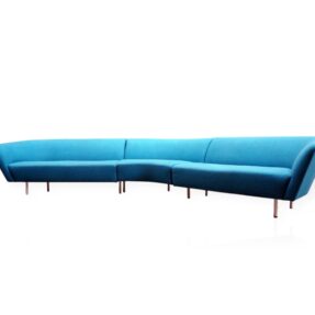 Arper Loop Modular Sofa In Blue