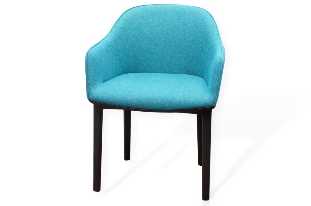 Vitra Softshell Chair In Turquoise