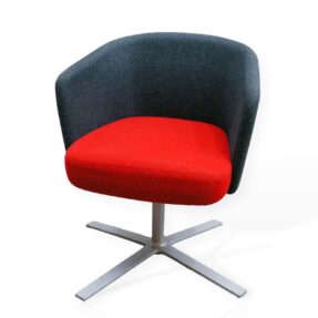 Orangebox HY-01 Chair In Red/Grey