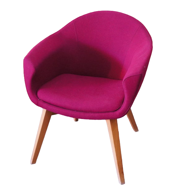 Connection Mortimer Armchair In Burgundy