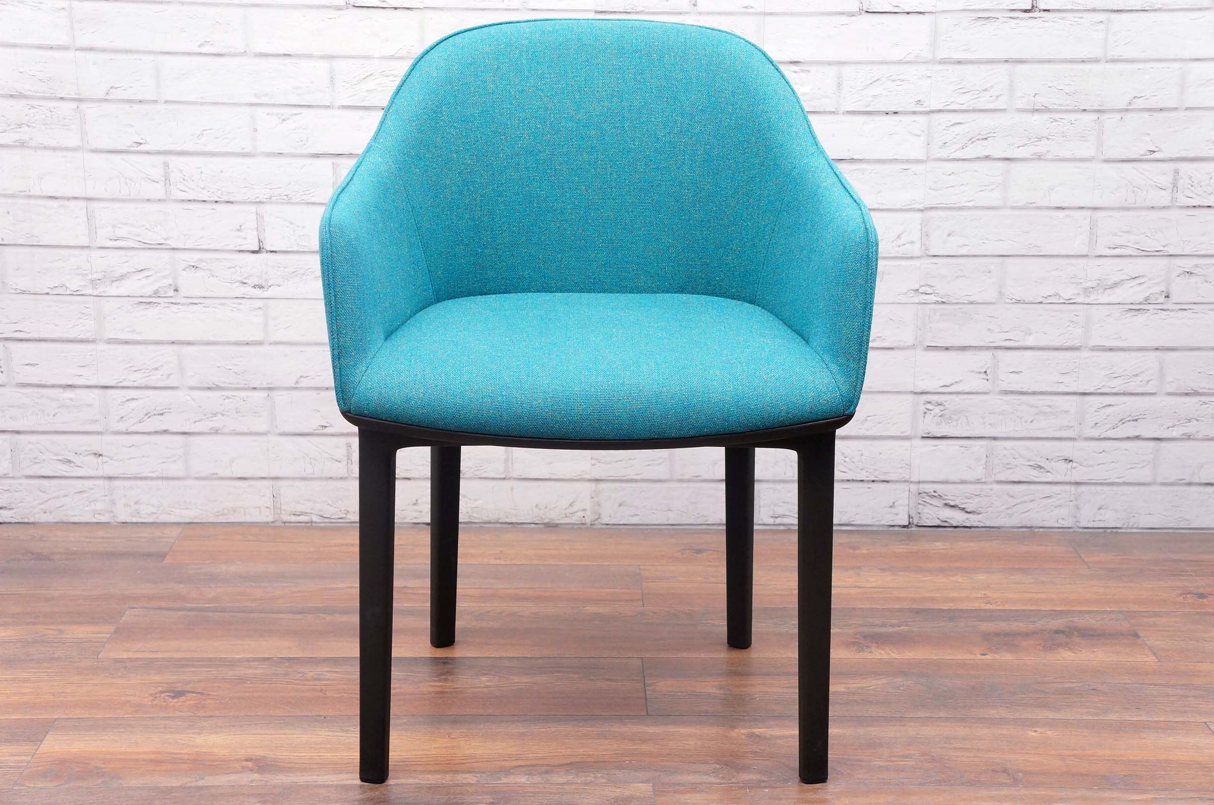Vitra Softshell Chair In Turquoise Office Resale
