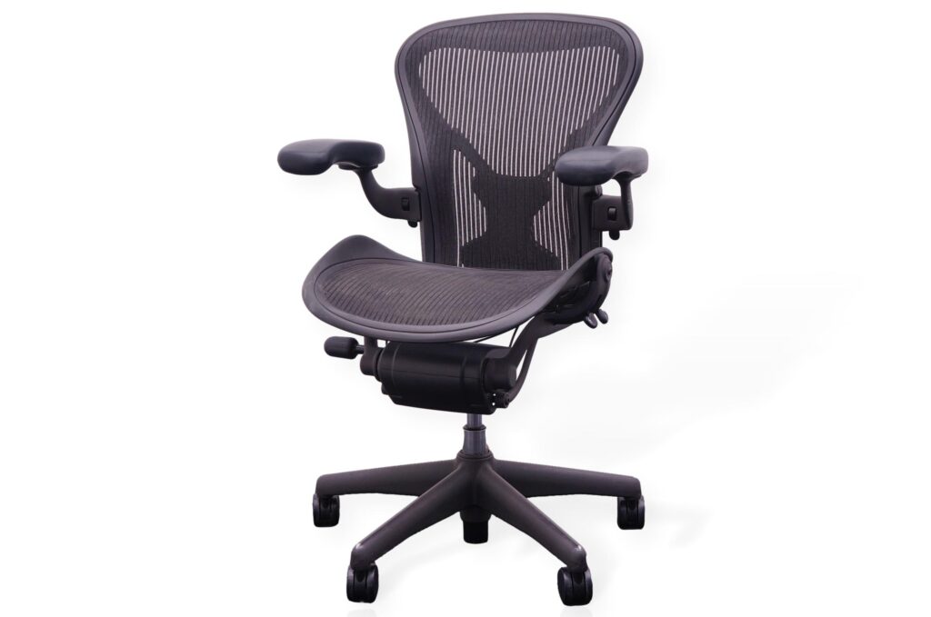 Herman Miller Aeron A Graphite Refurbished