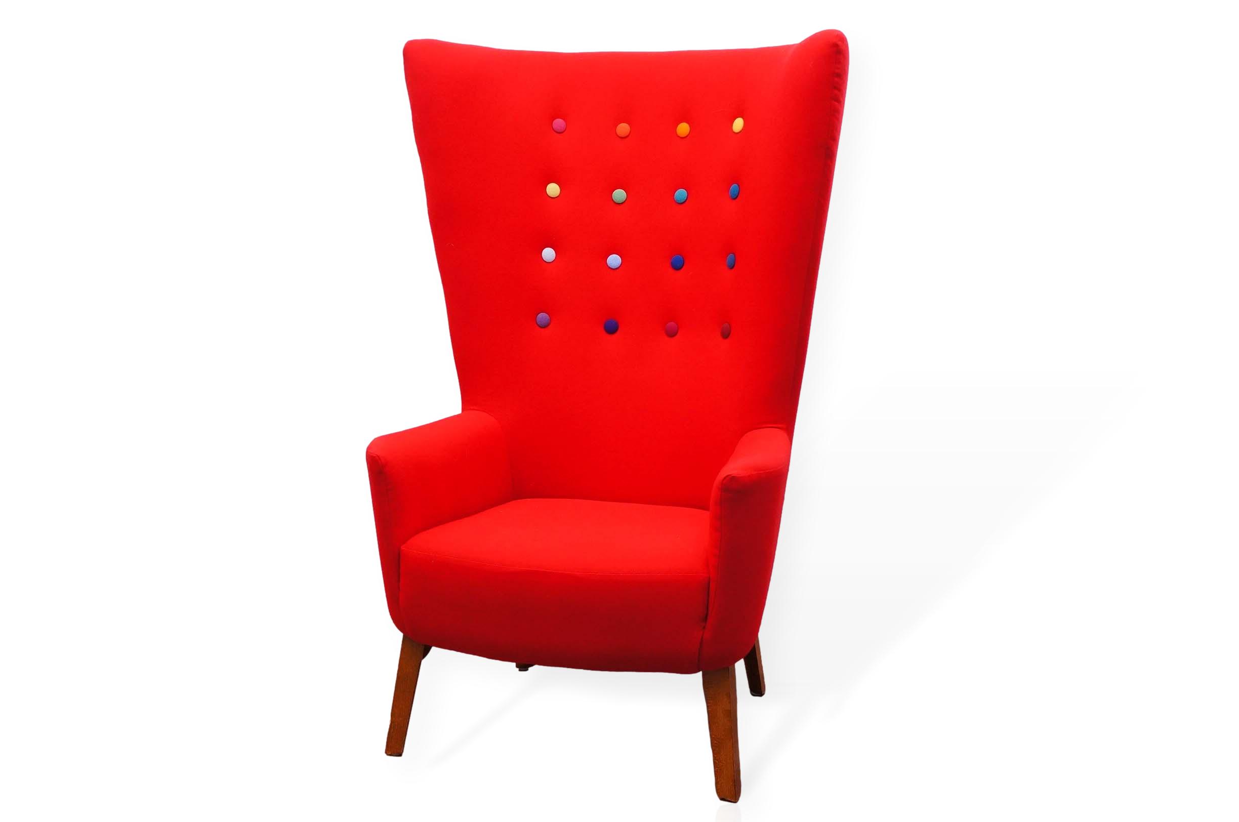 Deadgood Love High Back Wing Armchair