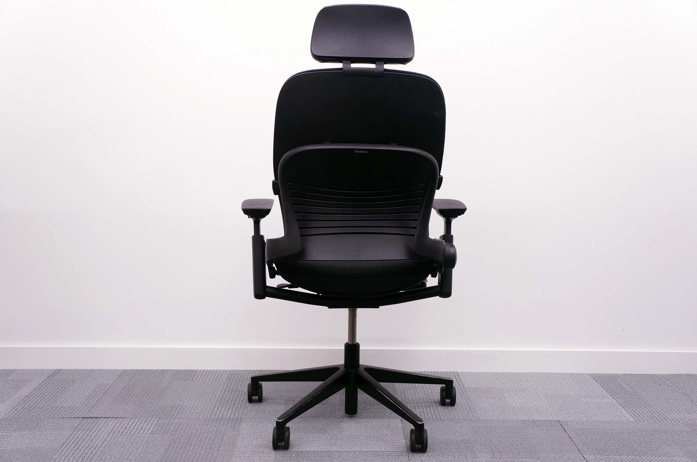 Steelcase leap chair headrest discount