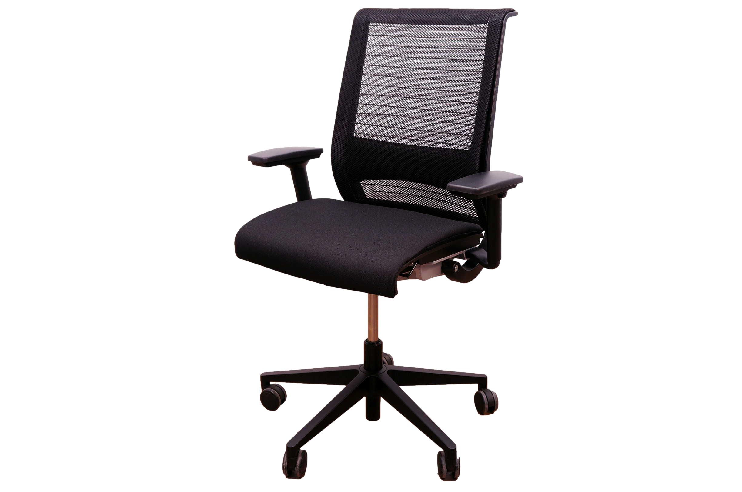 Steelcase Think Task Chair With Lumbar Support on White Background