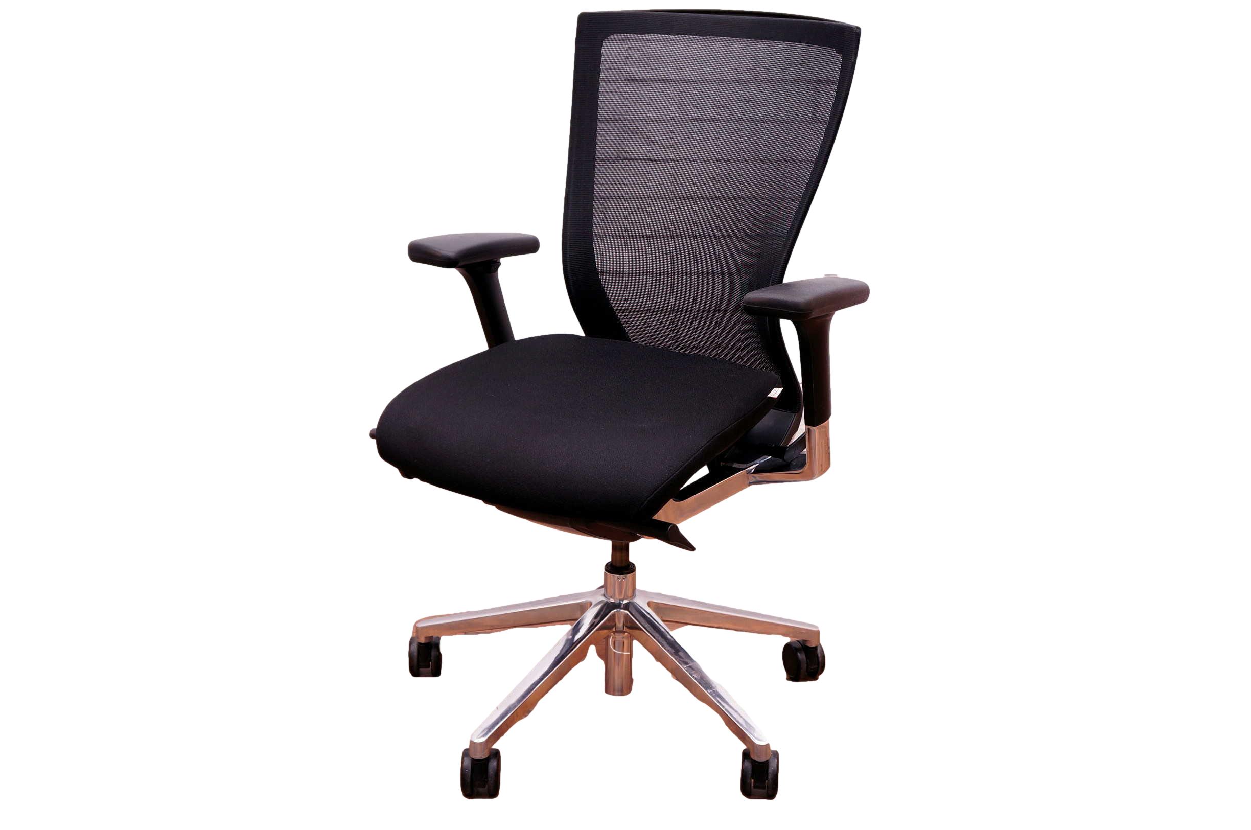 Techo Sidiz T50 Mesh Back Task Chair on White Background