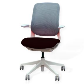 Techo Sidiz Flight Task Chair In Black/White