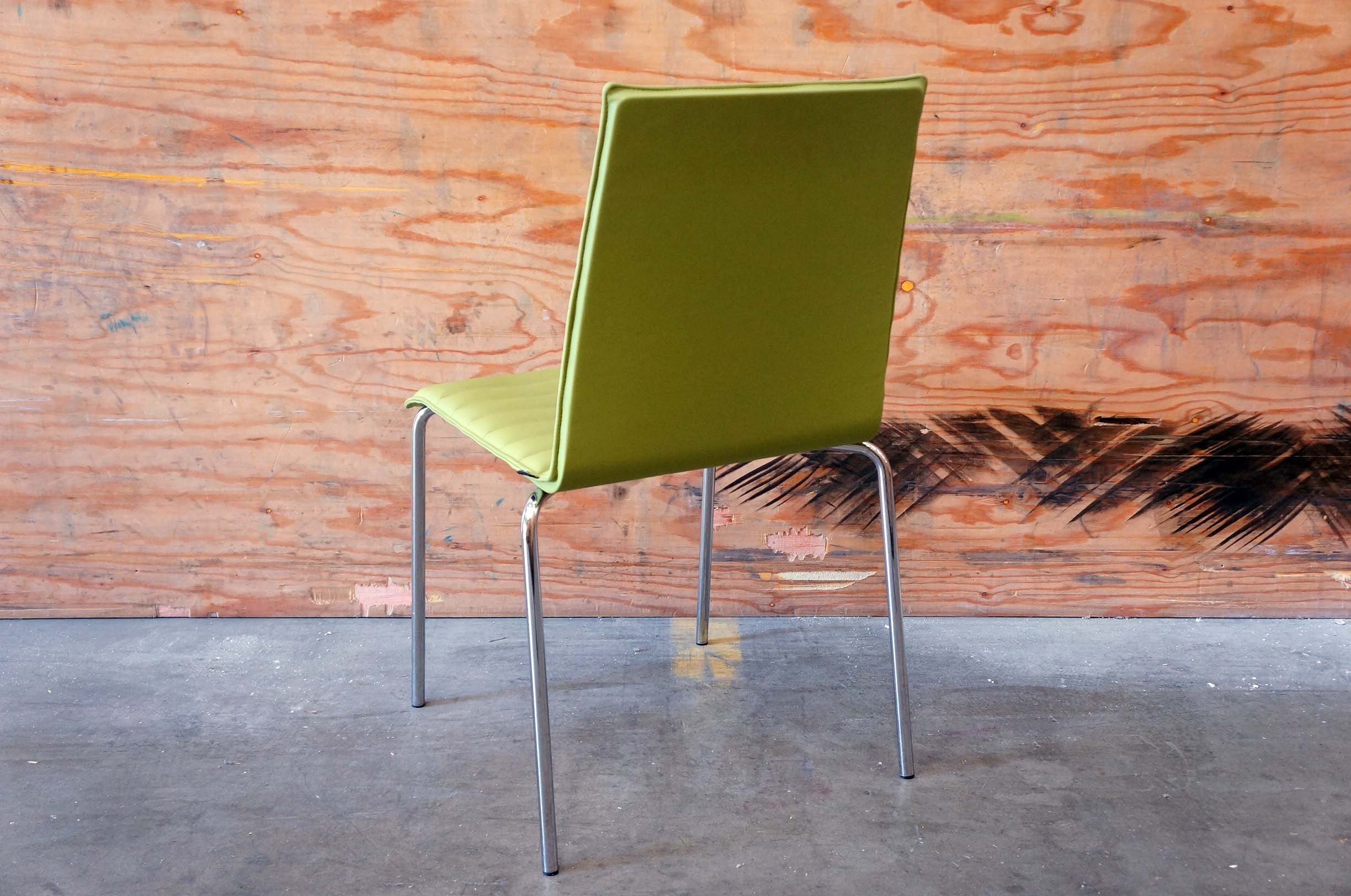 Pledge Bjorn Bistro Chair In Lime Green Office Resale