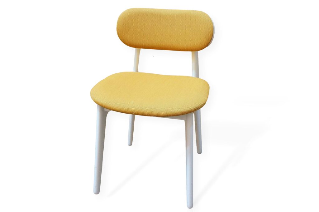Modus PLC Chair In Mustard & White