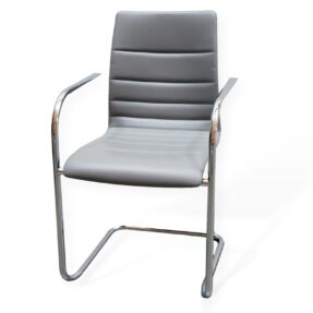 Brunner Fina Quilt Meeting Chair In Grey