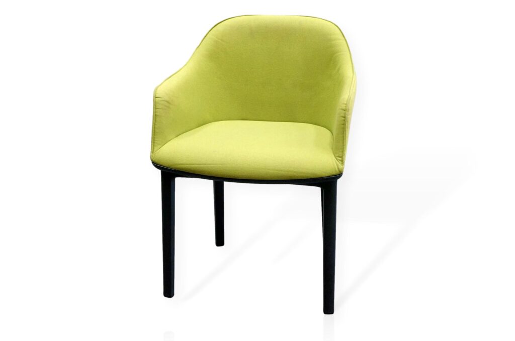 Vitra Softshell Chair In Lime Green