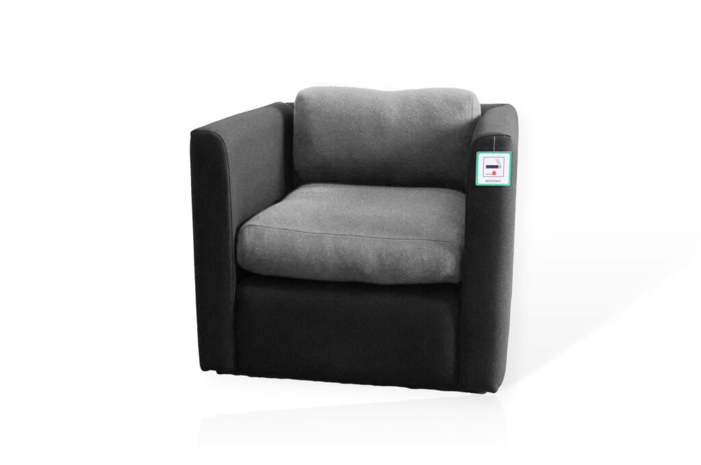 Hay Hackney Armchair In Dark Grey