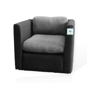 Hay Hackney Armchair In Dark Grey