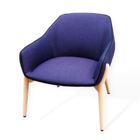 Sancal Nido Lounge Chair In Purple