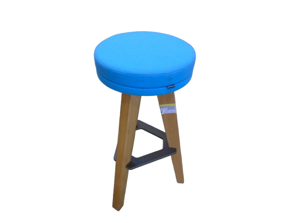 Turquoise verso martin barstool