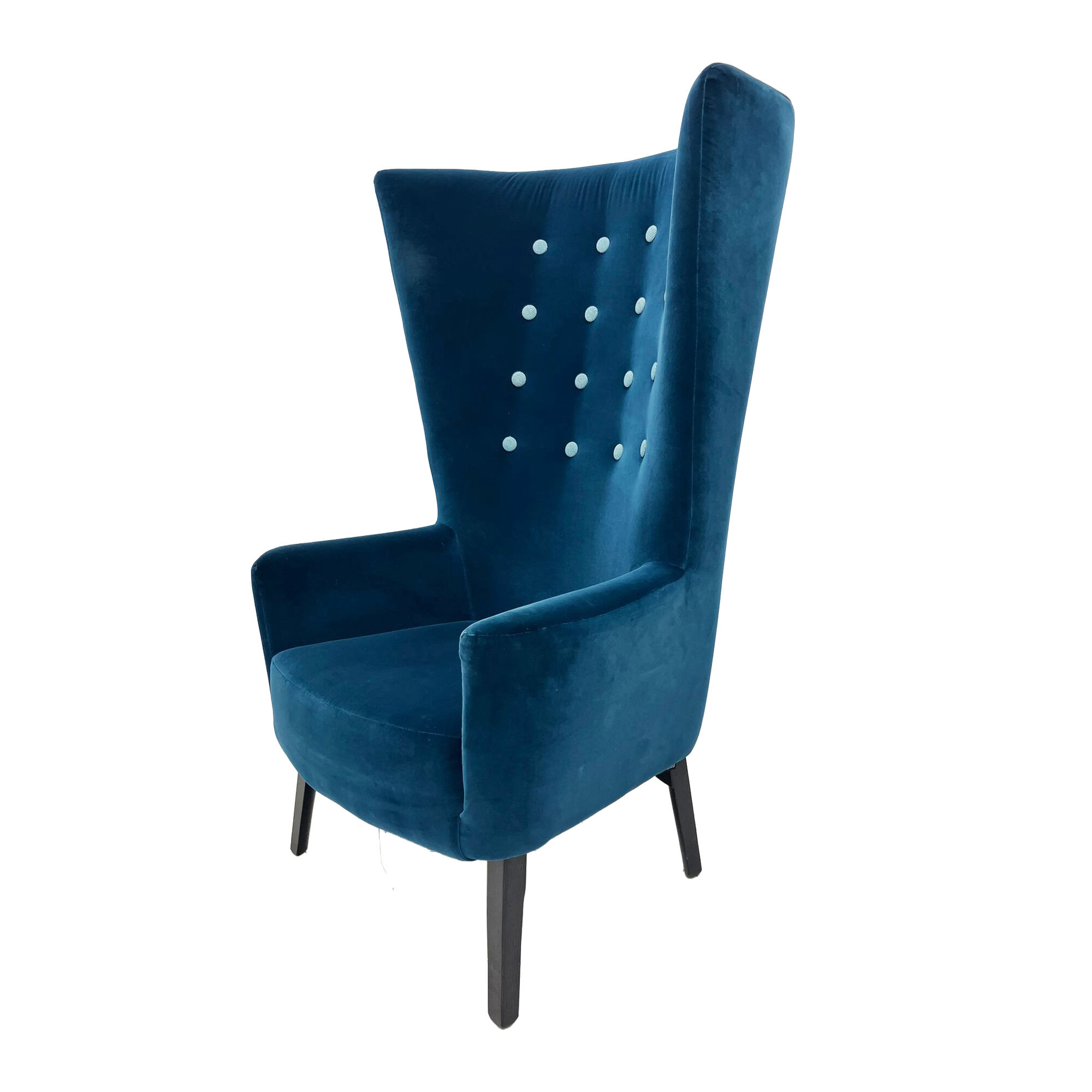 Deadgood Love Wing Back Armchair Front Right Deadgood Love Wing Back Armchair